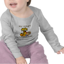 A Baby's First Thanksgiving T-shirt