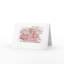 A Baby's Prayer greeting card by bebs_66 A Baby's Prayer greeting card