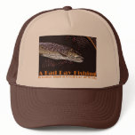 A Bad Day Fishing Trucker Hats