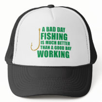A Bad Day Fishing Is Much Better Mesh Hat