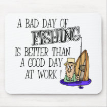 A bad Day Of Fishing... Mousepad