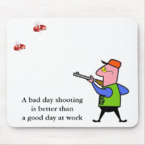 A bad day shooting..... mouse mats
