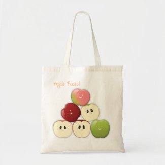 A Bag of Apple Faces! bag