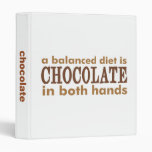 A Balanced Diet is... 3 Ring Binders