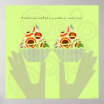 A Balanced Diet of Cupcakes Print