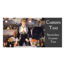 A Bar at Folies-Bergère Photo Greeting Card