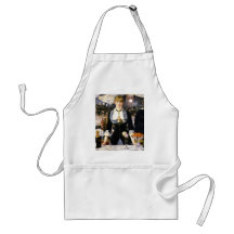 A bar at the Folies-Bergère Aprons