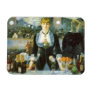 A Bar at the Folies-Bergere by Edouard Manet Rectangle Magnets