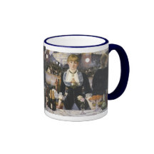 A bar at the Folies-Bergere Mugs