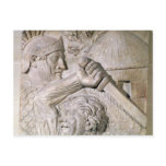 A Barbarian fighting a Roman legionary Postcard