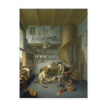 A Barber surgeon tending a peasant's foot Postcards