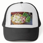 A basket of GARLIC - Naples, Italy Hat