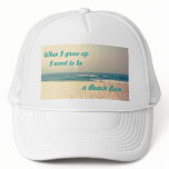 a Beach Bum, When I grow upI want t... Mesh Hats