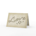 A Beach Wedding Invitation (Gold) cards by BeachWeddings A Beach Wedding Invitation (Gold) cards