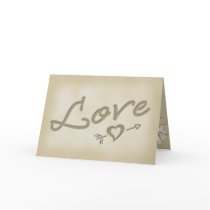 A Beach Wedding Invitation (Gold) cards