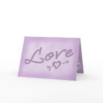 A Beach Wedding Invitation (Purple) cards