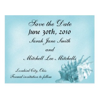 Save the Date Postcard