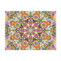 A Bead Mandala Post Card