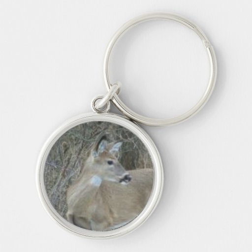 A beautiful doe key chain.