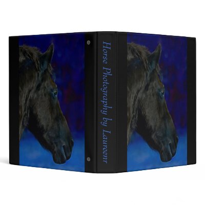 A beautiful horse vinyl binder by laureenr