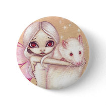 "A Beautiful Rat" Button by strangeling "A Beautiful Rat" Button