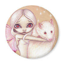 "A Beautiful Rat" Magnet by strangeling "A Beautiful Rat" Magnet