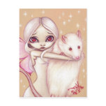 "A Beautiful Rat" Postcard