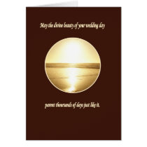 A Beautiful Wedding Wish cards