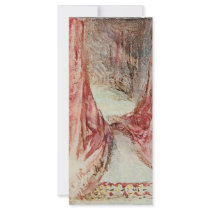 A Bed: Drapery Study By Turner Joseph Mallord Will Rack Cards