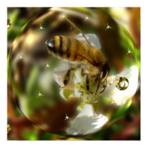 A Bee's World Poster posters by aftsun A Bee's World Poster posters