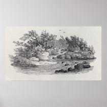A Bend in the River from 'History of British Posters