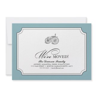 a bicycle built for two {we've moved} zazzle_invitation