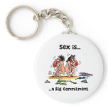 A Big Commitment Keychain