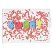 A big SWEET card