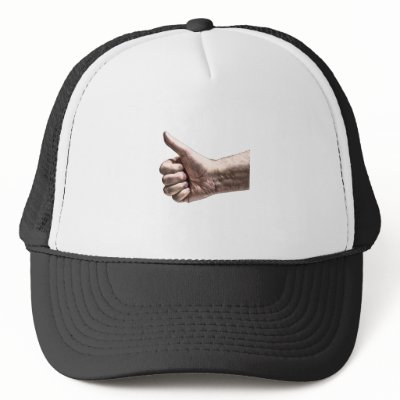 A Big Thumbs Up Mesh Hat by sruhs
