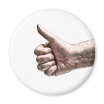 A Big Thumbs Up Fridge Magnet