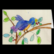 A Bird by Elsa Fleisher, Age 8 cards