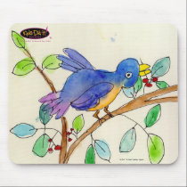 A Bird by Elsa Fleisher, Age 8 mousepads