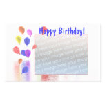 A Birthday Balloons Celebration (photo frame) Sticker