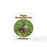 A Birthday on Groundhog Day! Greeting Card