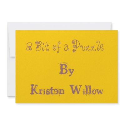 A Bit of a Puzzle, By Kristen Willow Personalized Invitation by TopBananaShop