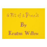 A Bit of a Puzzle, By Kristen Willow Personalized Invitation
