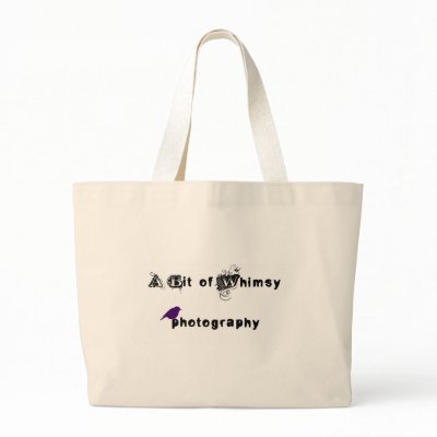 A Bit of Whimsy Logo Tote Bags by A_Bit_Of_Whimsy