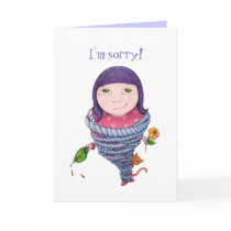 A Bit Tied Up Card