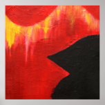 A Black Bird Eats the Old Sky posters