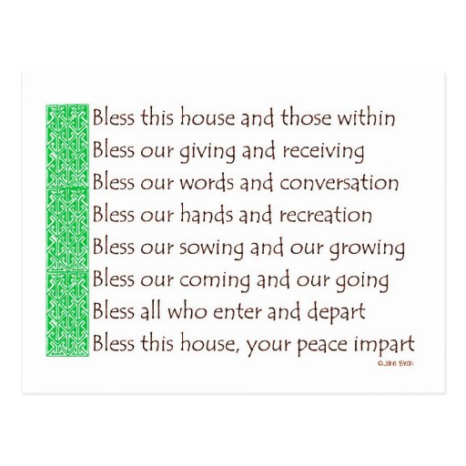 House Blessing Cards, House Blessing Card Templates ...