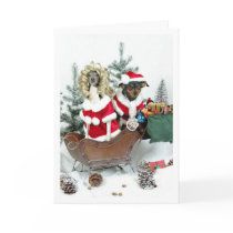 A Blingy Christmas Greeting Cards