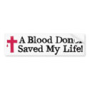 a-blood-doner bumper stickers