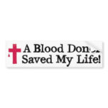 a-blood-doner bumper sticker