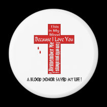 A Blood Donor magnets
